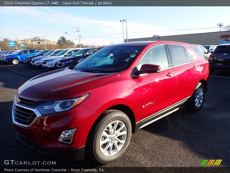 Cajun Red Tintcoat / Jet Black 2020 Chevrolet Equinox LT AWD