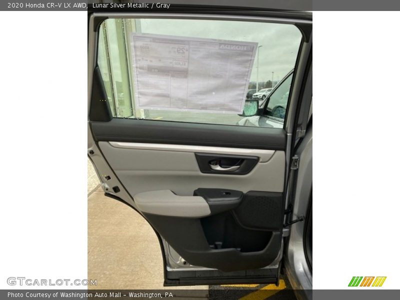 Lunar Silver Metallic / Gray 2020 Honda CR-V LX AWD