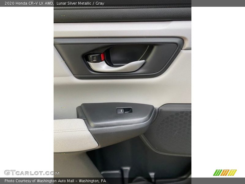 Lunar Silver Metallic / Gray 2020 Honda CR-V LX AWD