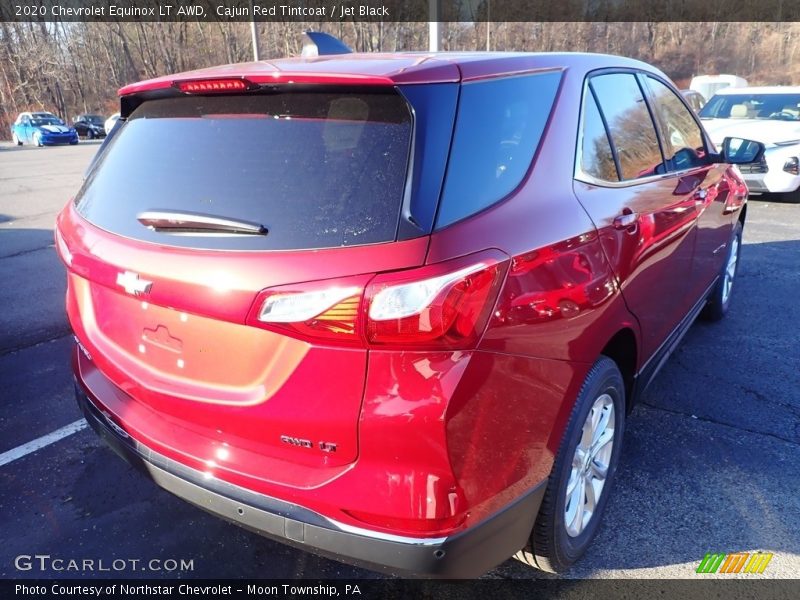 Cajun Red Tintcoat / Jet Black 2020 Chevrolet Equinox LT AWD