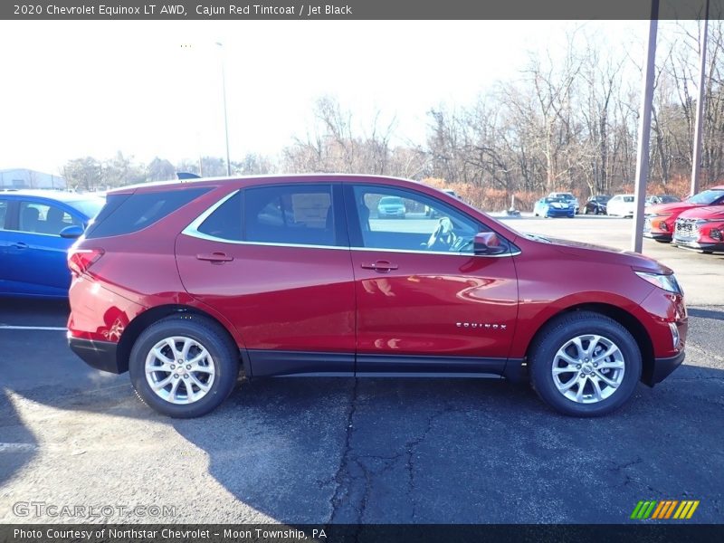 Cajun Red Tintcoat / Jet Black 2020 Chevrolet Equinox LT AWD
