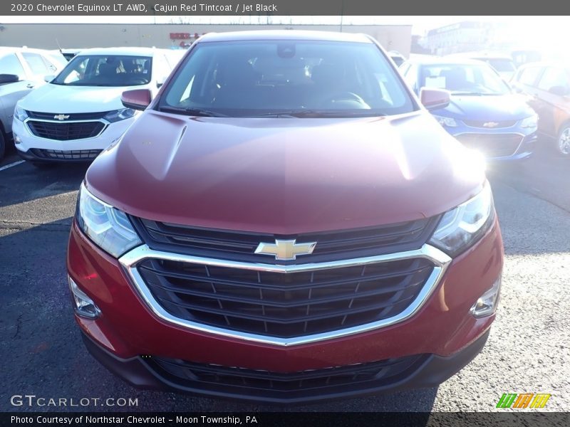 Cajun Red Tintcoat / Jet Black 2020 Chevrolet Equinox LT AWD