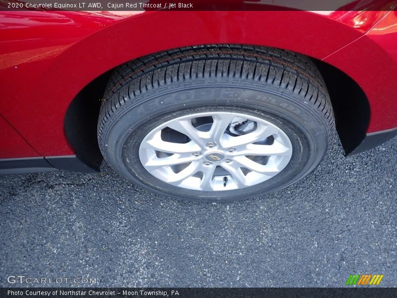 Cajun Red Tintcoat / Jet Black 2020 Chevrolet Equinox LT AWD