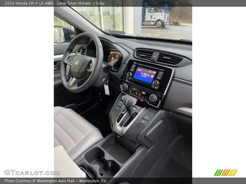 Lunar Silver Metallic / Gray 2020 Honda CR-V LX AWD