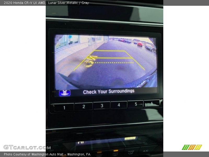 Lunar Silver Metallic / Gray 2020 Honda CR-V LX AWD