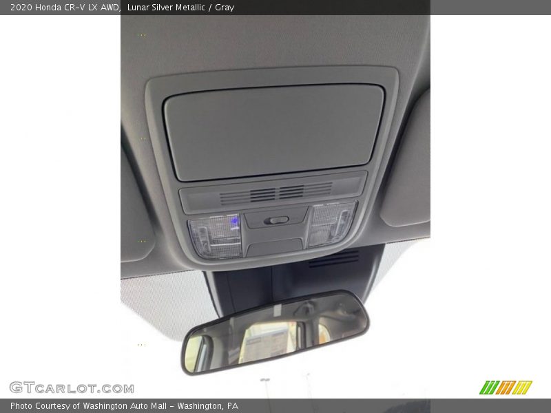 Lunar Silver Metallic / Gray 2020 Honda CR-V LX AWD