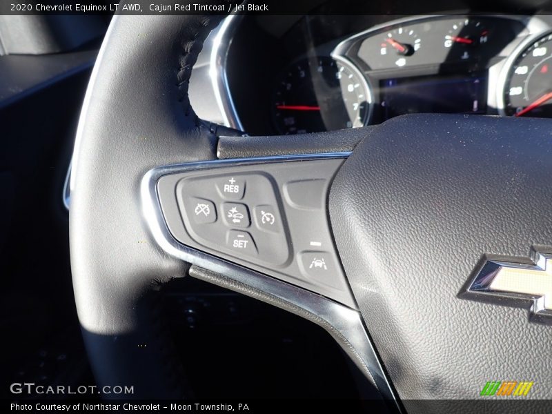 Cajun Red Tintcoat / Jet Black 2020 Chevrolet Equinox LT AWD