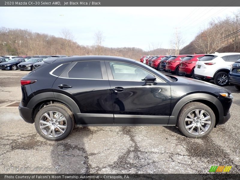Jet Black Mica / Black 2020 Mazda CX-30 Select AWD