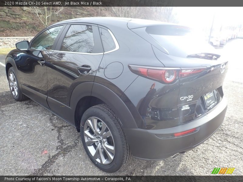 Jet Black Mica / Black 2020 Mazda CX-30 Select AWD