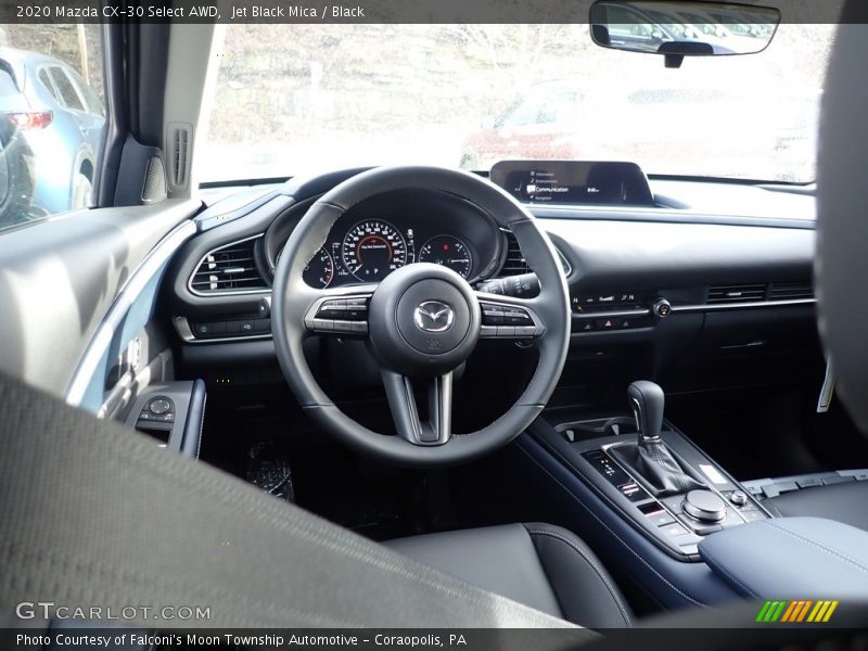 Jet Black Mica / Black 2020 Mazda CX-30 Select AWD