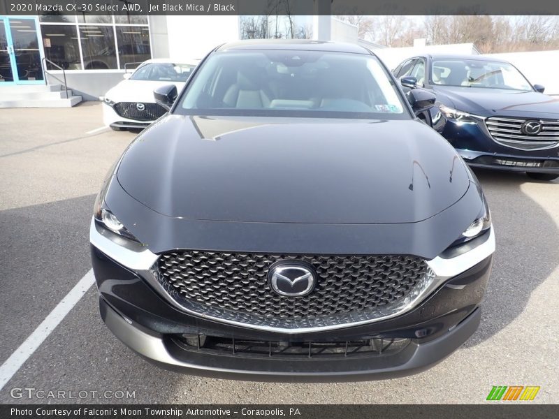 Jet Black Mica / Black 2020 Mazda CX-30 Select AWD