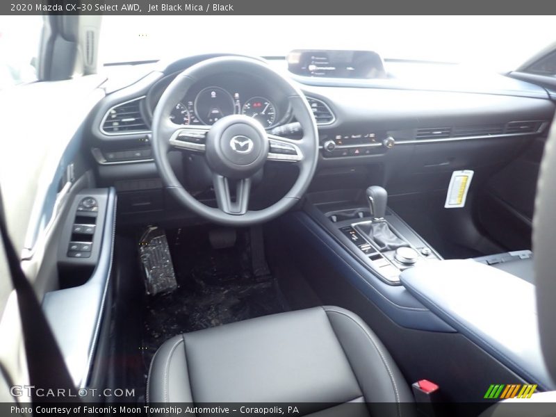 Jet Black Mica / Black 2020 Mazda CX-30 Select AWD