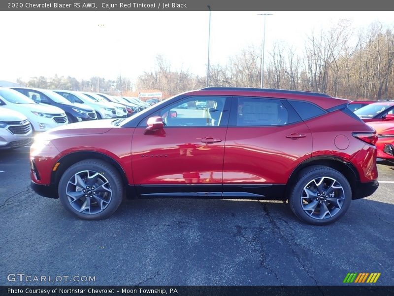 Cajun Red Tintcoat / Jet Black 2020 Chevrolet Blazer RS AWD