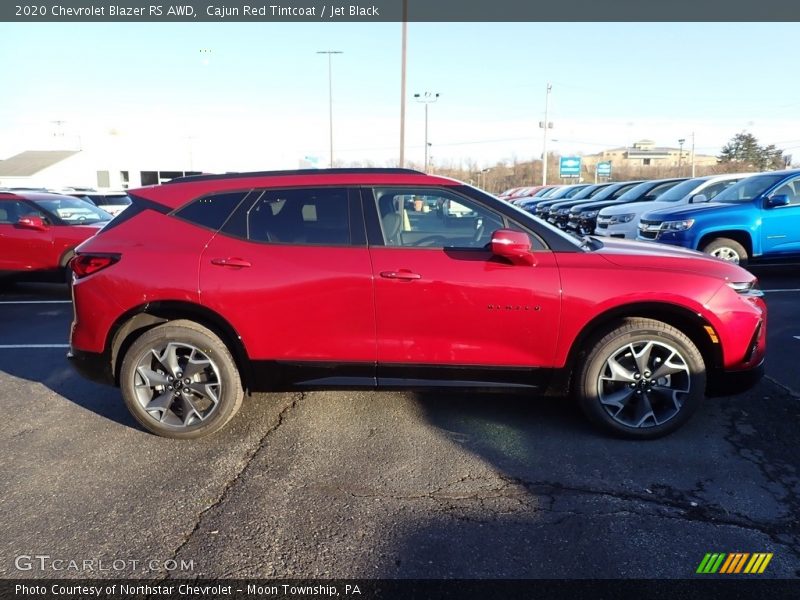 Cajun Red Tintcoat / Jet Black 2020 Chevrolet Blazer RS AWD