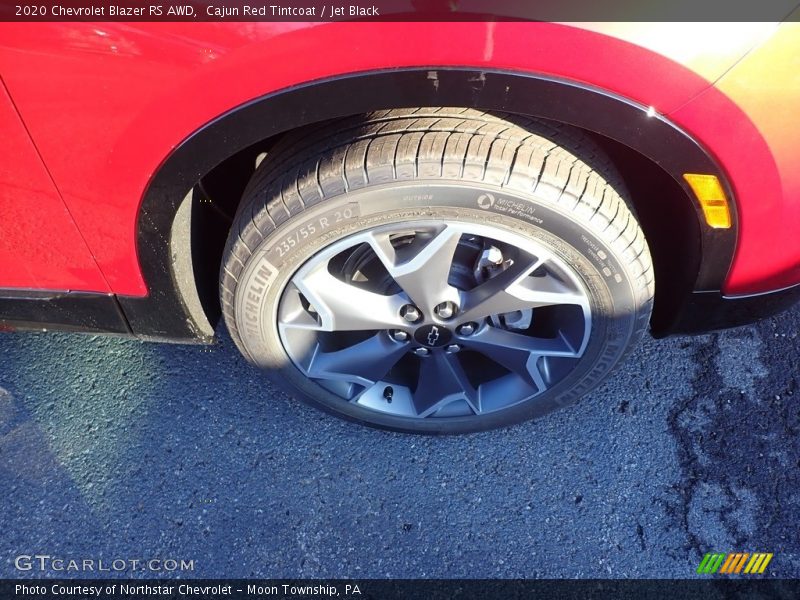 Cajun Red Tintcoat / Jet Black 2020 Chevrolet Blazer RS AWD