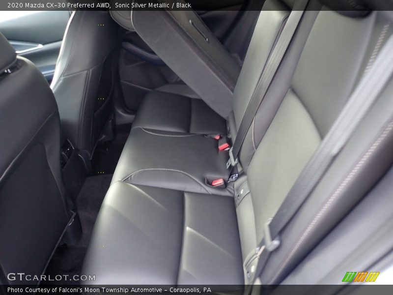 Sonic Silver Metallic / Black 2020 Mazda CX-30 Preferred AWD