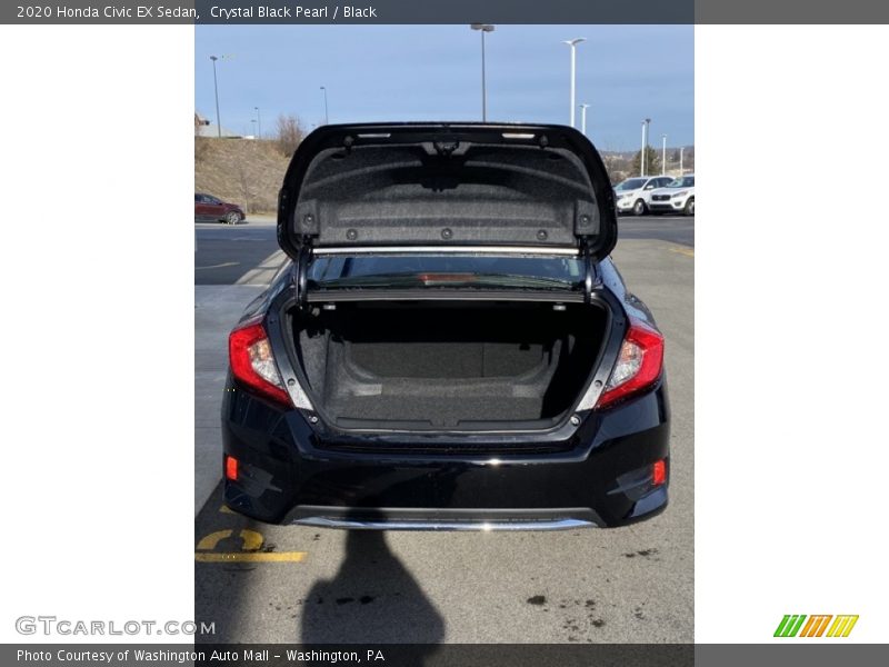 Crystal Black Pearl / Black 2020 Honda Civic EX Sedan