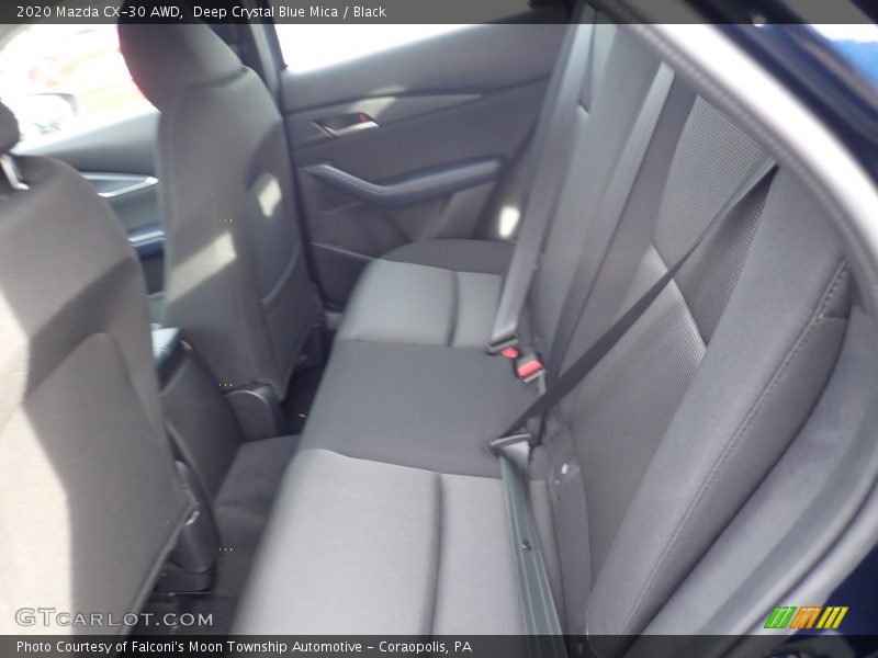 Deep Crystal Blue Mica / Black 2020 Mazda CX-30 AWD