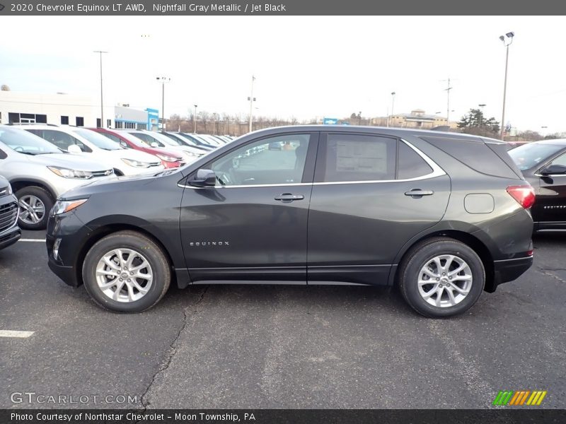 Nightfall Gray Metallic / Jet Black 2020 Chevrolet Equinox LT AWD