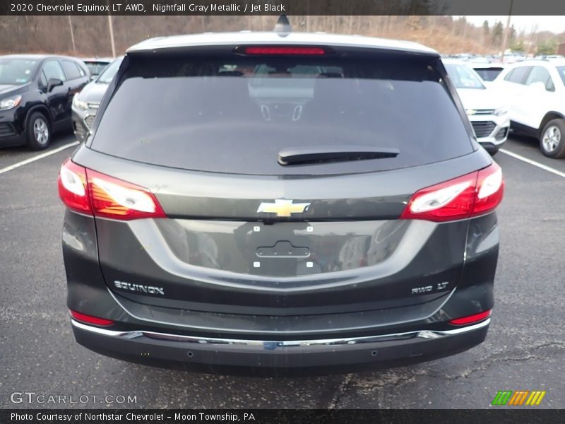 Nightfall Gray Metallic / Jet Black 2020 Chevrolet Equinox LT AWD