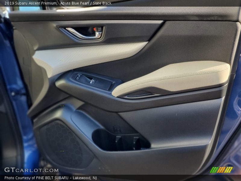 Abyss Blue Pearl / Slate Black 2019 Subaru Ascent Premium