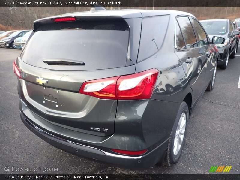 Nightfall Gray Metallic / Jet Black 2020 Chevrolet Equinox LT AWD