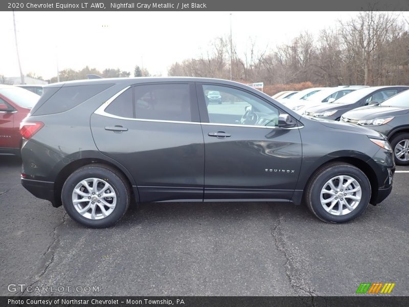 Nightfall Gray Metallic / Jet Black 2020 Chevrolet Equinox LT AWD
