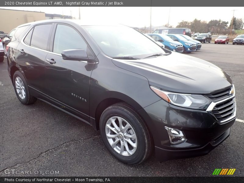Nightfall Gray Metallic / Jet Black 2020 Chevrolet Equinox LT AWD