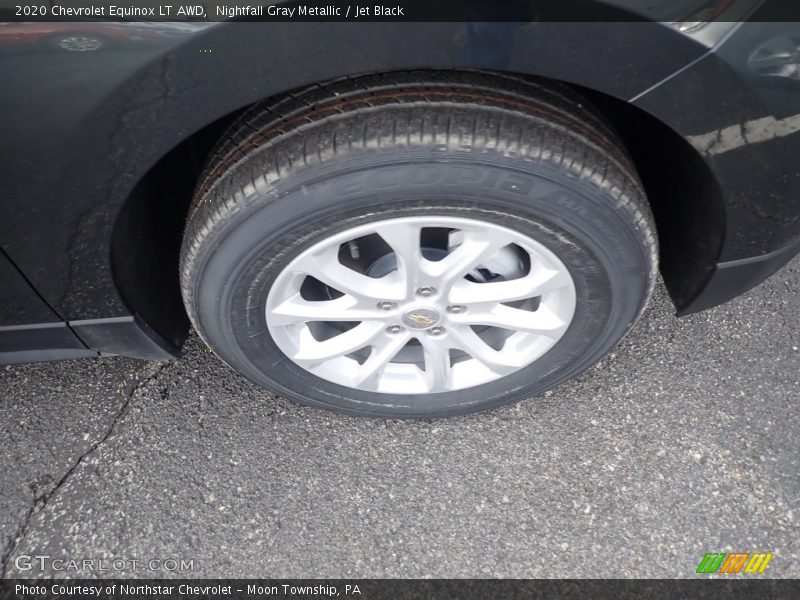Nightfall Gray Metallic / Jet Black 2020 Chevrolet Equinox LT AWD