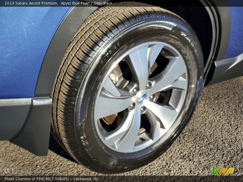 Abyss Blue Pearl / Slate Black 2019 Subaru Ascent Premium
