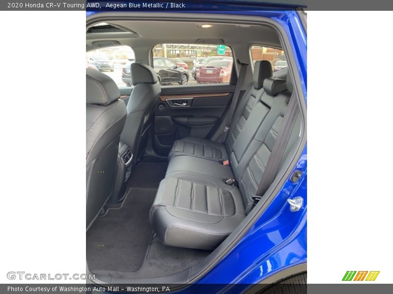 Aegean Blue Metallic / Black 2020 Honda CR-V Touring AWD