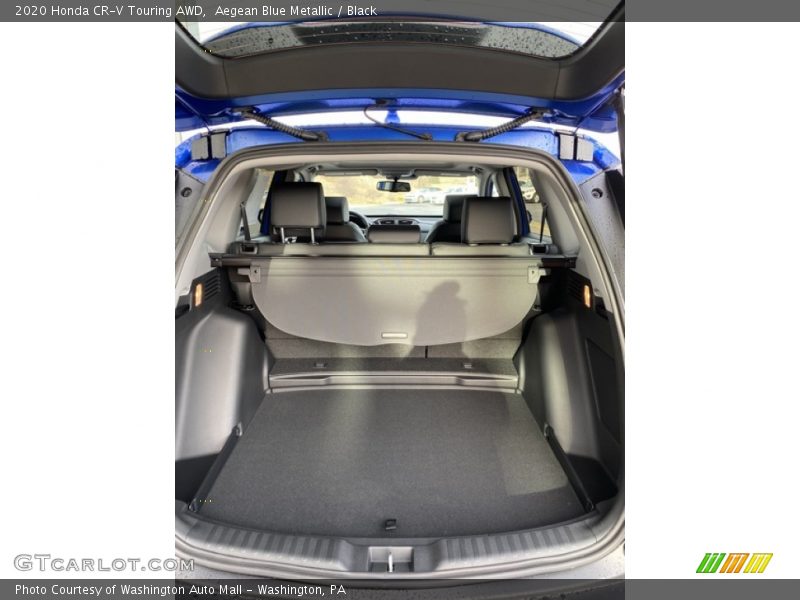 Aegean Blue Metallic / Black 2020 Honda CR-V Touring AWD