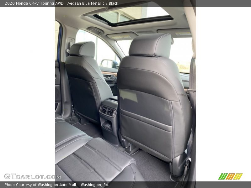 Aegean Blue Metallic / Black 2020 Honda CR-V Touring AWD