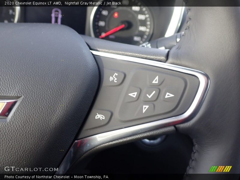 Nightfall Gray Metallic / Jet Black 2020 Chevrolet Equinox LT AWD