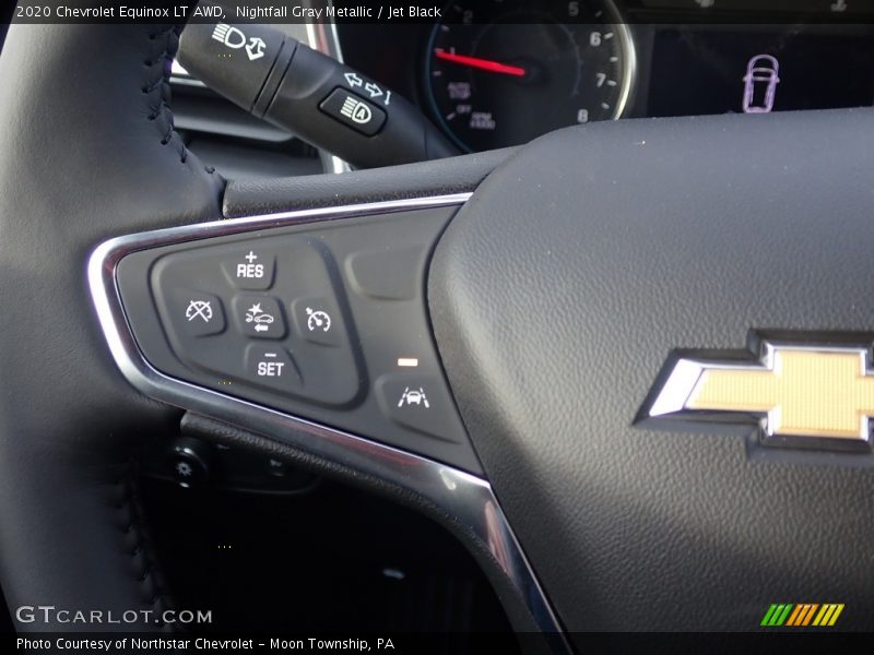 Nightfall Gray Metallic / Jet Black 2020 Chevrolet Equinox LT AWD