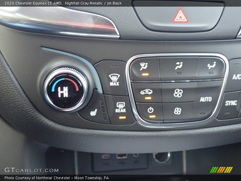 Nightfall Gray Metallic / Jet Black 2020 Chevrolet Equinox LT AWD