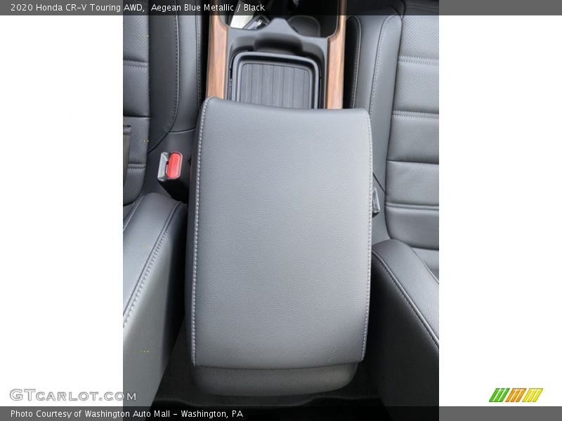 Aegean Blue Metallic / Black 2020 Honda CR-V Touring AWD