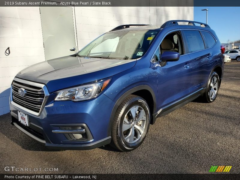 Abyss Blue Pearl / Slate Black 2019 Subaru Ascent Premium