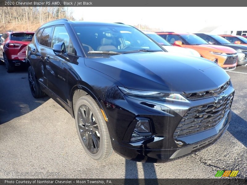 Black / Jet Black 2020 Chevrolet Blazer RS AWD