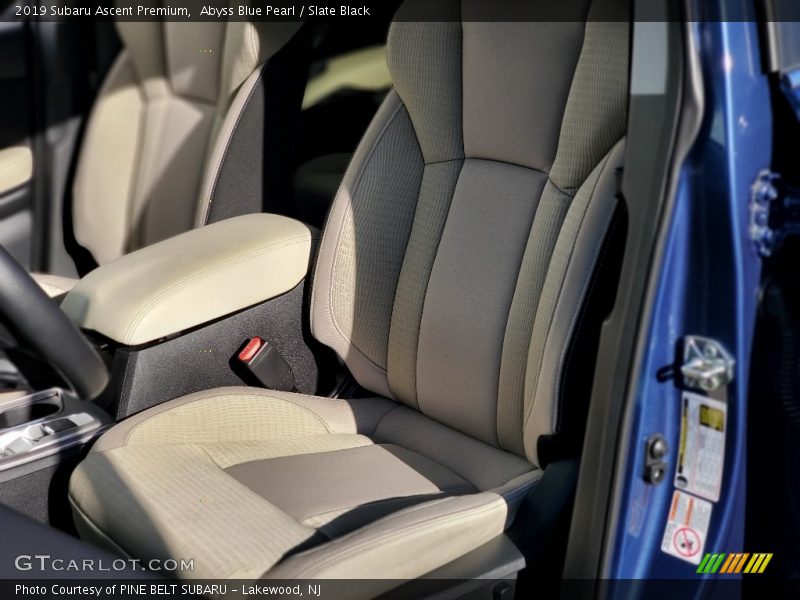 Abyss Blue Pearl / Slate Black 2019 Subaru Ascent Premium