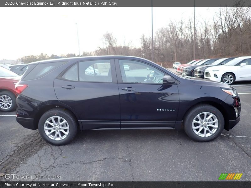 Midnight Blue Metallic / Ash Gray 2020 Chevrolet Equinox LS