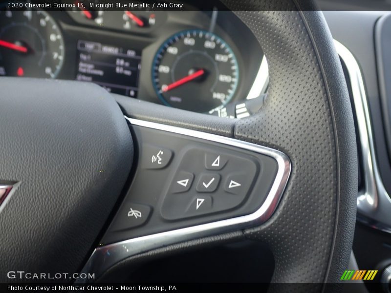 Midnight Blue Metallic / Ash Gray 2020 Chevrolet Equinox LS