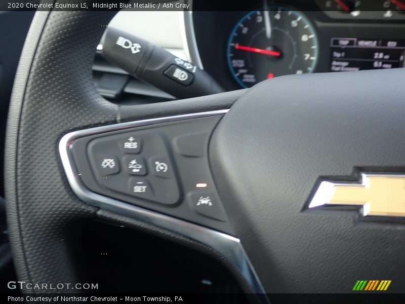 Midnight Blue Metallic / Ash Gray 2020 Chevrolet Equinox LS