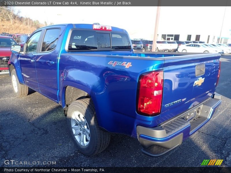 Kinetic Blue Metallic / Jet Black 2020 Chevrolet Colorado LT Crew Cab 4x4