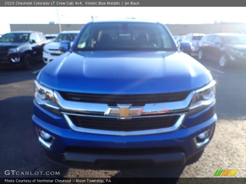 Kinetic Blue Metallic / Jet Black 2020 Chevrolet Colorado LT Crew Cab 4x4