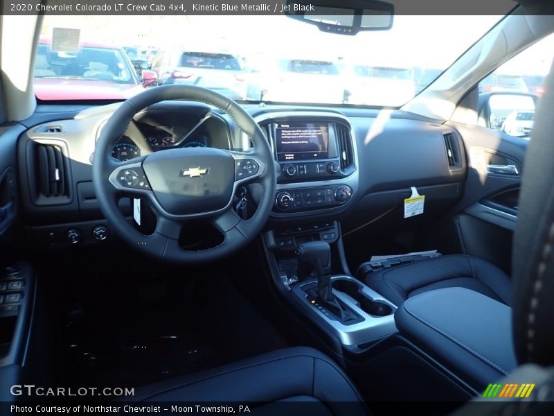 Kinetic Blue Metallic / Jet Black 2020 Chevrolet Colorado LT Crew Cab 4x4