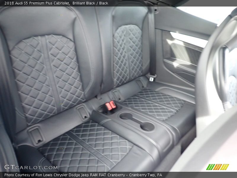Rear Seat of 2018 S5 Premium Plus Cabriolet
