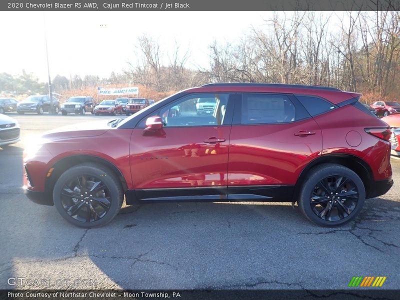 Cajun Red Tintcoat / Jet Black 2020 Chevrolet Blazer RS AWD