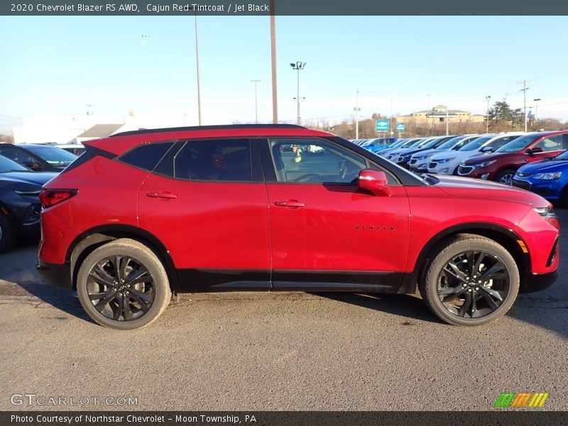 Cajun Red Tintcoat / Jet Black 2020 Chevrolet Blazer RS AWD