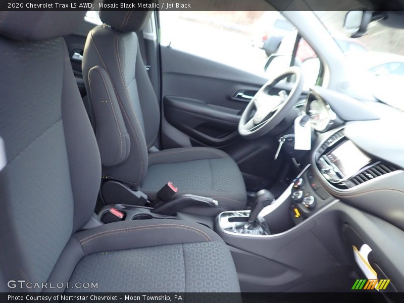 Mosaic Black Metallic / Jet Black 2020 Chevrolet Trax LS AWD